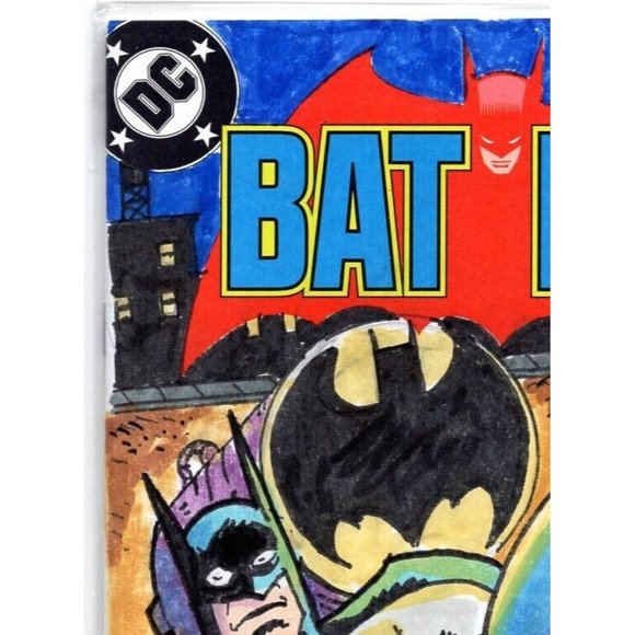 ONE-OF-A-KIND HAND-DRAWN, INKED AND COLORED SKETCHCOVER COMIC by Dan Nokes - B/S - Picture 2 of 7